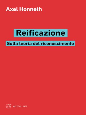 cover image of Reificazione